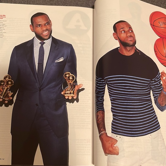 GQ Magazine Lebron James is on Fire March 2014 - Picture 4 of 4